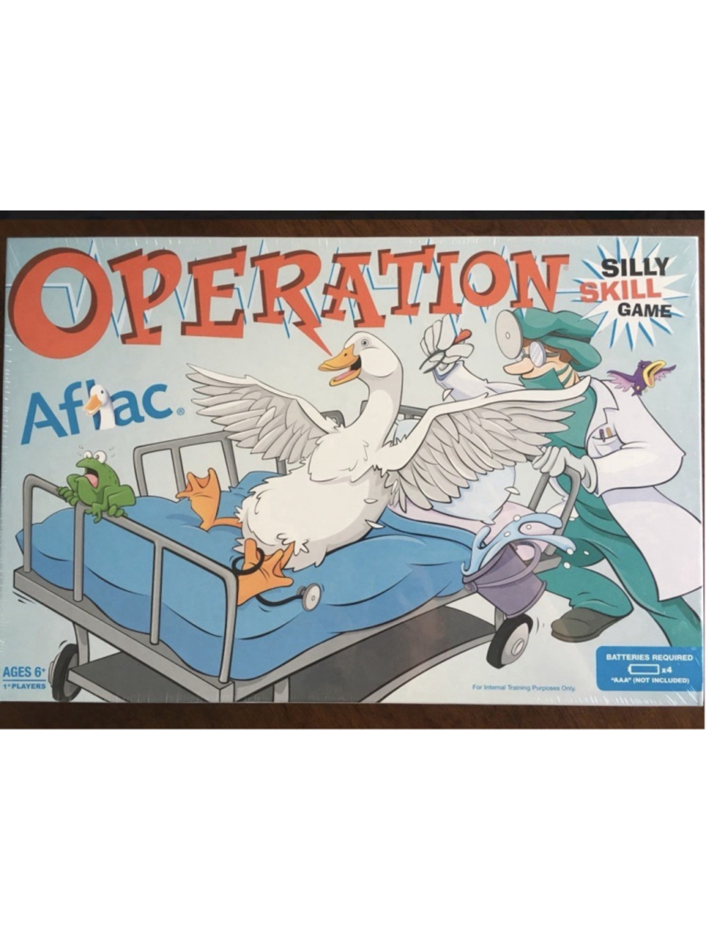 Rare Sealed Hasbro Aflac Duck Operation Board Game Special Edition Not Public